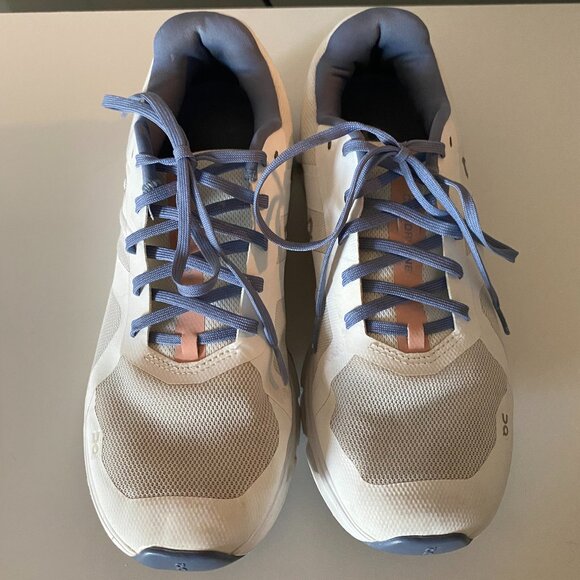 On Running CloudTec Running Shoes White/Coral/Periwinkle Women's Size 10 - Picture 1 of 8